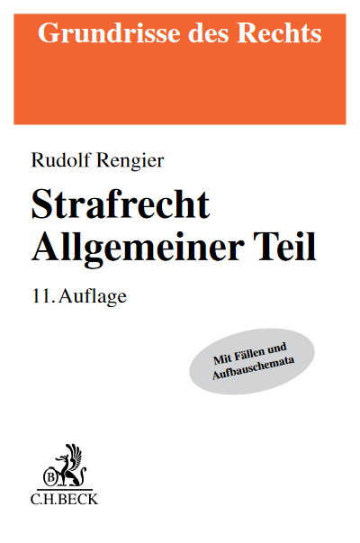 Cover des Buchs: Strafrecht Allgemeiner Teil