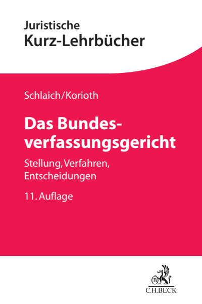 Cover of book: Das Bundesverfassungsgericht