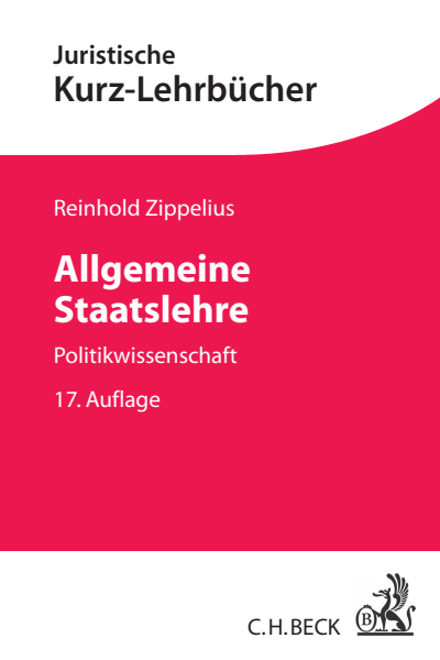 Cover of book: Allgemeine Staatslehre