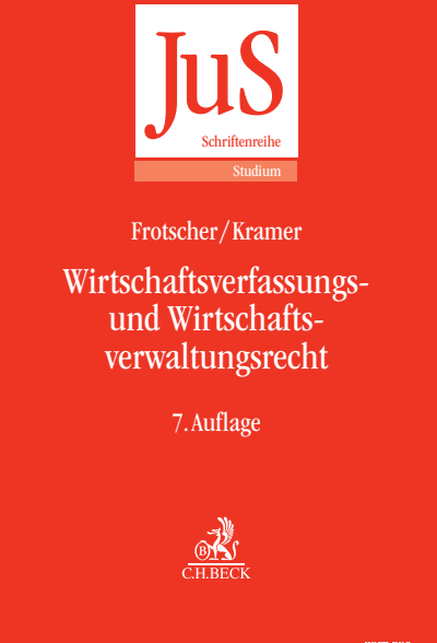 Cover des Buchs: Wirtschaftsverfassungs- und Wirtschaftsverwaltungsrecht