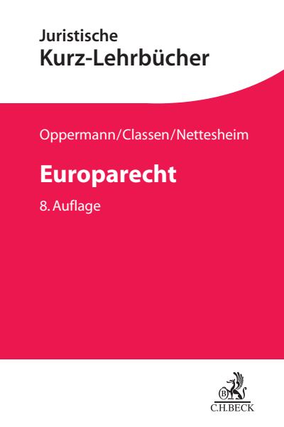 Cover of book: Europarecht