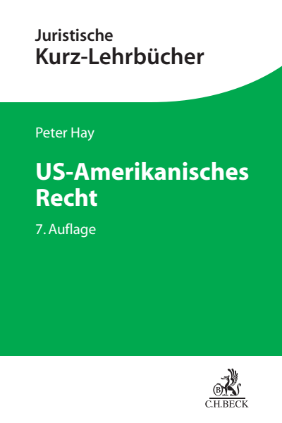 Cover of book: US-Amerikanisches Recht