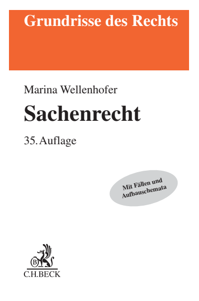 Cover of book: Sachenrecht