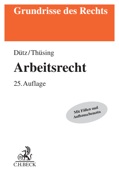 Cover of book: Arbeitsrecht