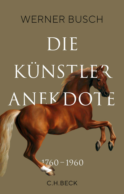 Cover des Buchs: Die Künstleranekdote 1760–1960