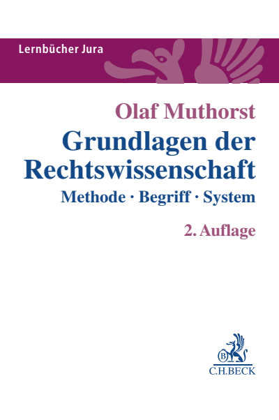 Cover des Buchs: Grundlagen der Rechtswissenschaft