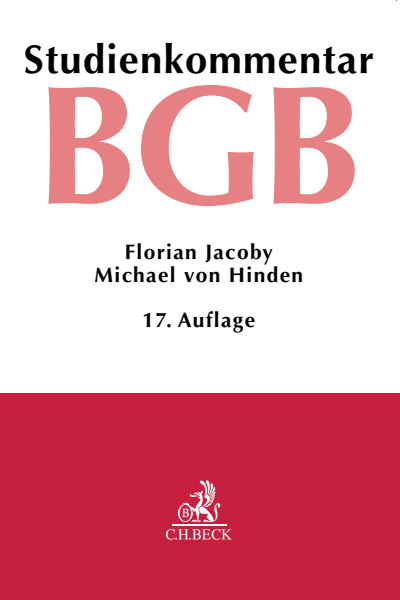 Cover des Buchs: Bürgerliches Gesetzbuch