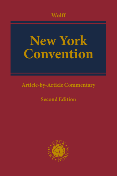 Cover des Buchs: New York Convention