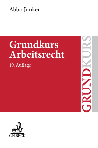 Cover of book: Grundkurs Arbeitsrecht