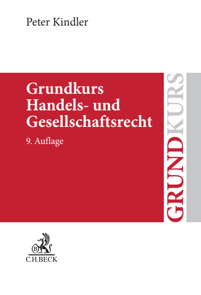 Cover of book: Grundkurs Handels- und Gesellschaftsrecht