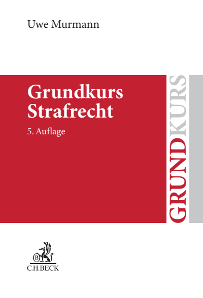 Cover des Buchs: Grundkurs Strafrecht
