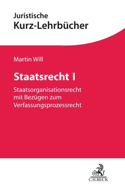 Cover of book: Staatsrecht I