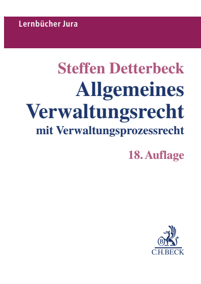 Cover des Buchs: Allgemeines Verwaltungsrecht