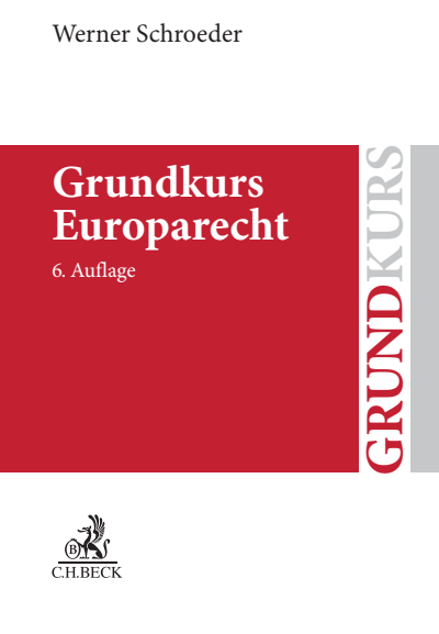 Cover of book: Grundkurs Europarecht