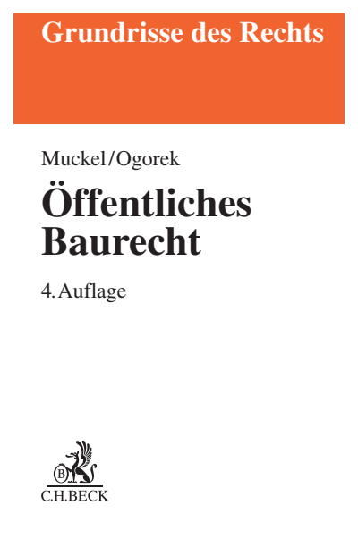 Cover of book: Öffentliches Baurecht