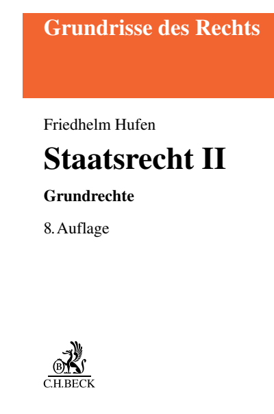 Cover of book: Staatsrecht II