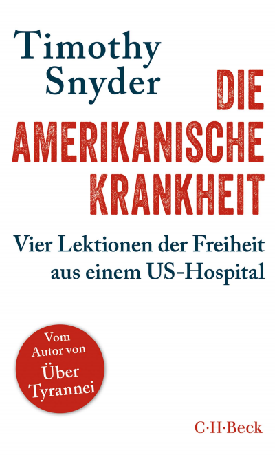 Cover des Buchs: Die amerikanische Krankheit