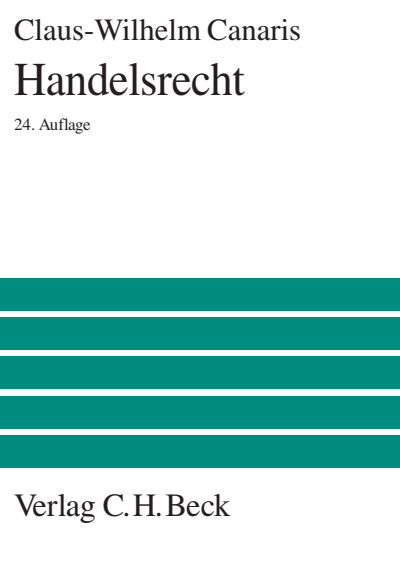 Cover of book: Handelsrecht
