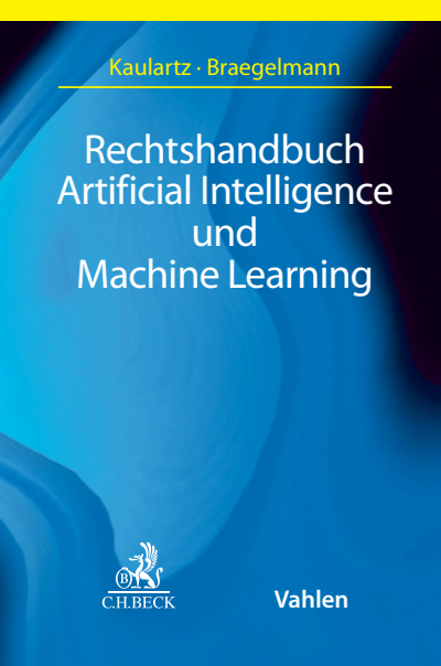 Cover des Buchs: Rechtshandbuch Artificial Intelligence und Machine Learning