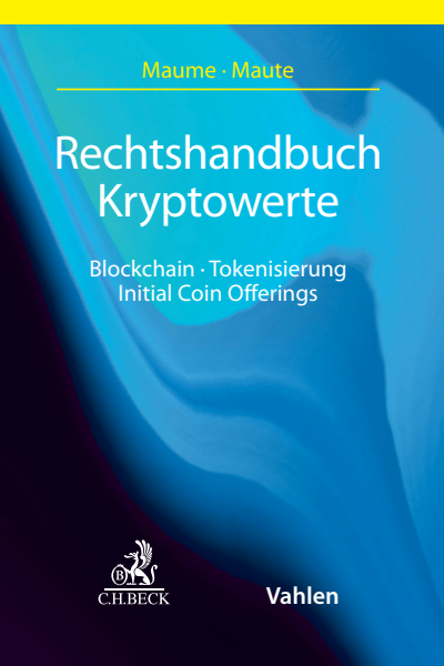 Cover des Buchs: Rechtshandbuch Kryptowerte