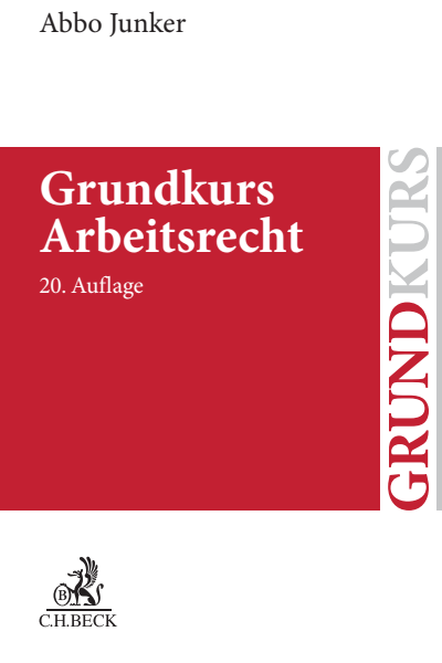 Cover of book: Grundkurs Arbeitsrecht