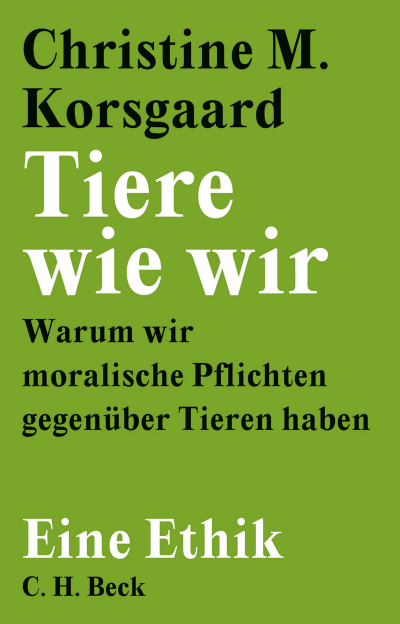 Cover of book: Tiere wie wir