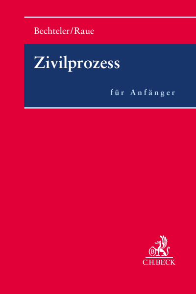 Cover des Buchs: Zivilprozess für Anfänger