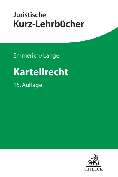 Cover of book: Kartellrecht