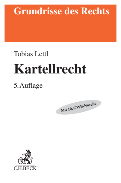 Cover of book: Kartellrecht