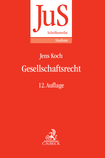 Cover of book: Gesellschaftsrecht