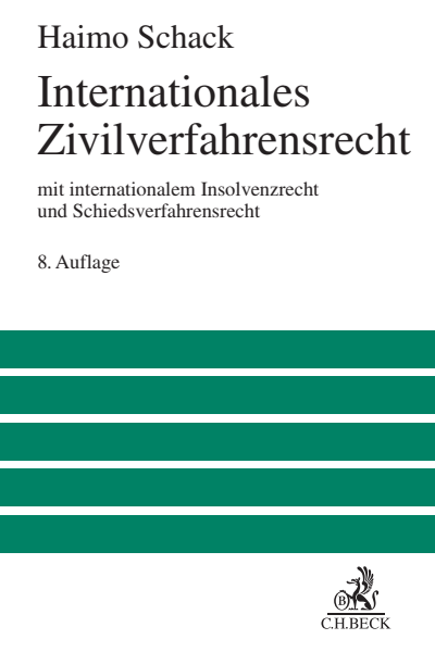 Cover of book: Internationales Zivilverfahrensrecht