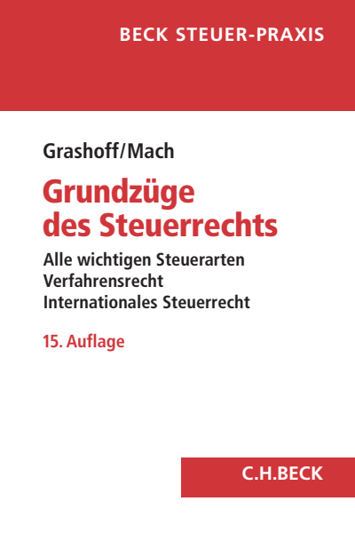 Cover of book: Grundzüge des Steuerrechts