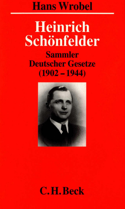 Cover des Buchs: Heinrich Schönfelder