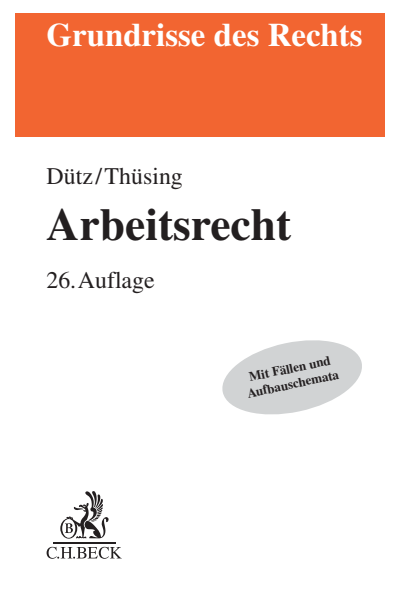Cover of book: Arbeitsrecht