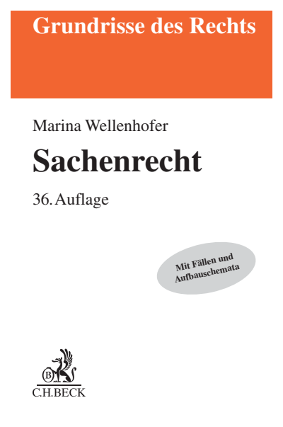 Cover of book: Sachenrecht