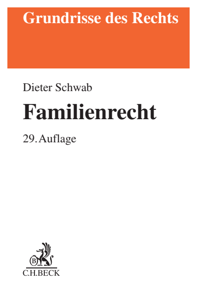 Cover of book: Familienrecht