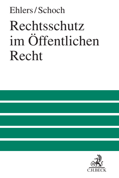 Cover of book: Rechtsschutz im Öffentlichen Recht