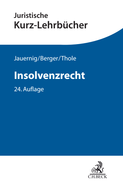 Cover of book: Insolvenzrecht