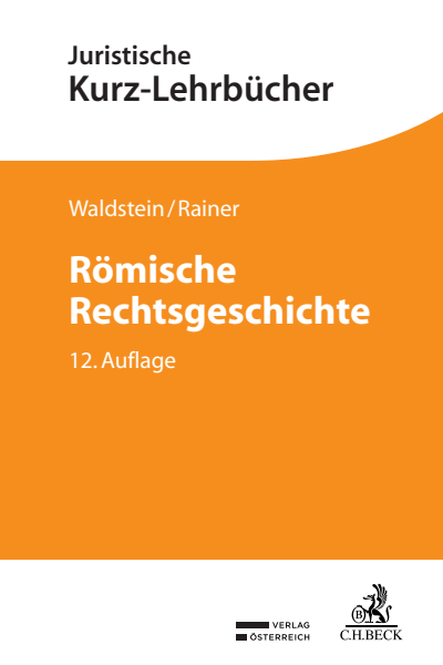Cover of book: Römische Rechtsgeschichte