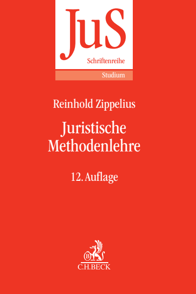 Cover of book: Juristische Methodenlehre