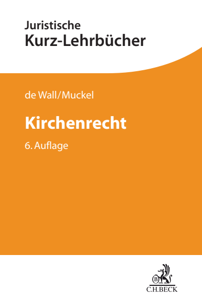 Cover of book: Kirchenrecht