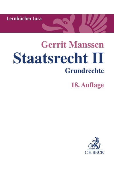 Cover des Buchs: Staatsrecht II