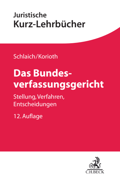 Cover of book: Das Bundesverfassungsgericht