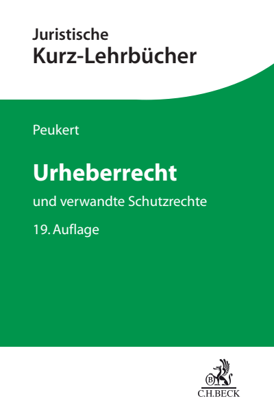 Cover of book: Urheberrecht