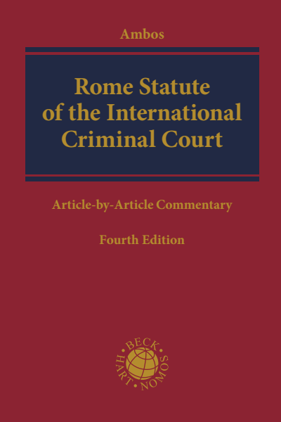 Cover des Buchs: Rome Statute of the International Criminal Court