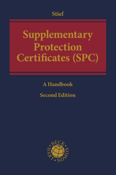 Cover des Buchs: Supplementary Protection Certificates (SPC)