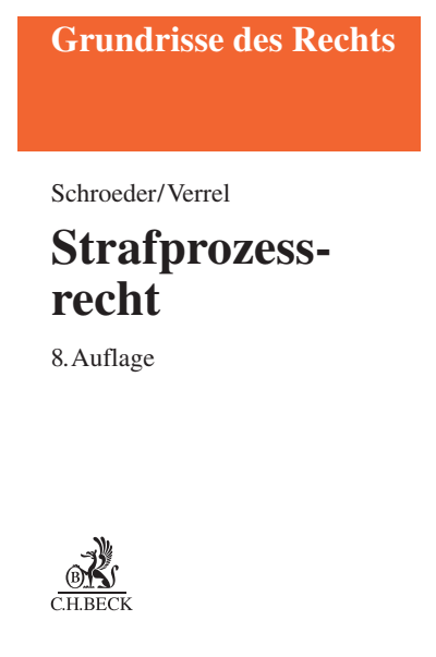Cover des Buchs: Strafprozessrecht