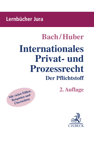 Cover des Buchs: Internationales Privat- und Prozessrecht