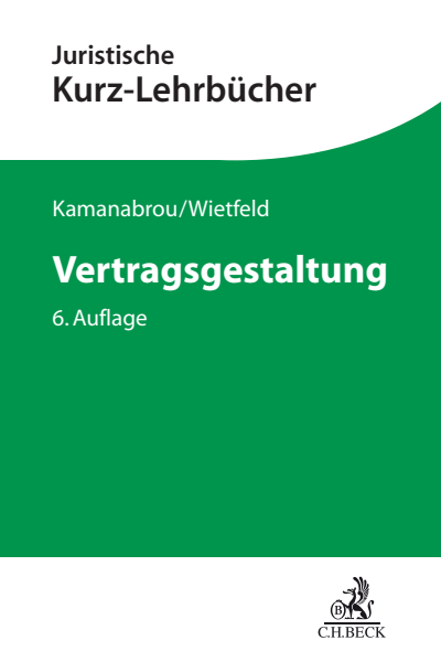 Cover of book: Vertragsgestaltung