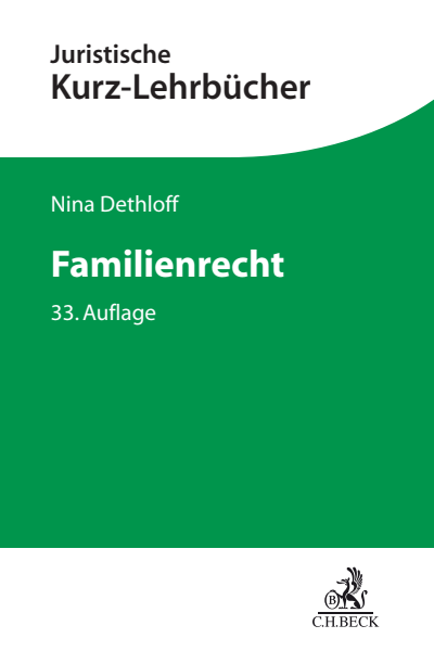 Cover of book: Familienrecht